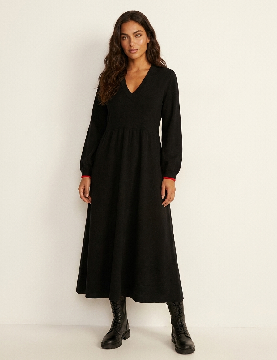 Comfortabele_maxi_jurk_met_V-hals_-_Lotte_1.png