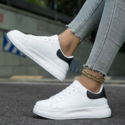 Comfortabele witte dames sneakers - Élise