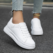 Comfortabele witte sneakers voor dames