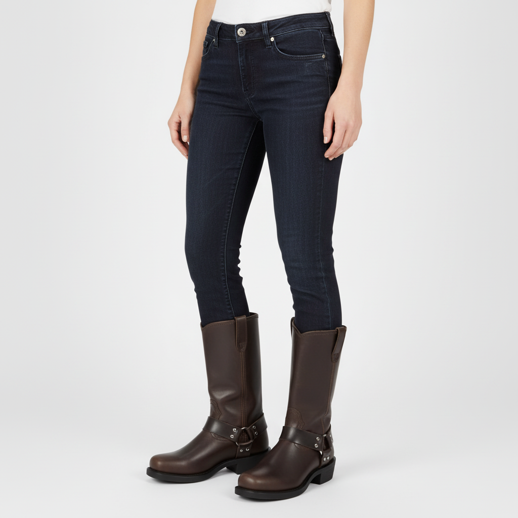 Comfortabele dameslaars met brede schacht