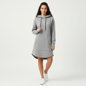 Comfortabele hoodie jurk dames met capuchon – Amélie