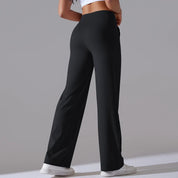 Comfortabele straight-leg dames yoga broek – Motive