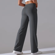 Comfortabele straight-leg dames yoga broek – Motive
