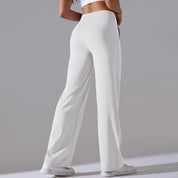 Comfortabele straight-leg dames yoga broek – Motive