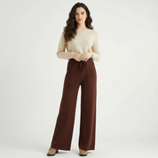 Comfortabele wide-leg dames pantalon – Solène