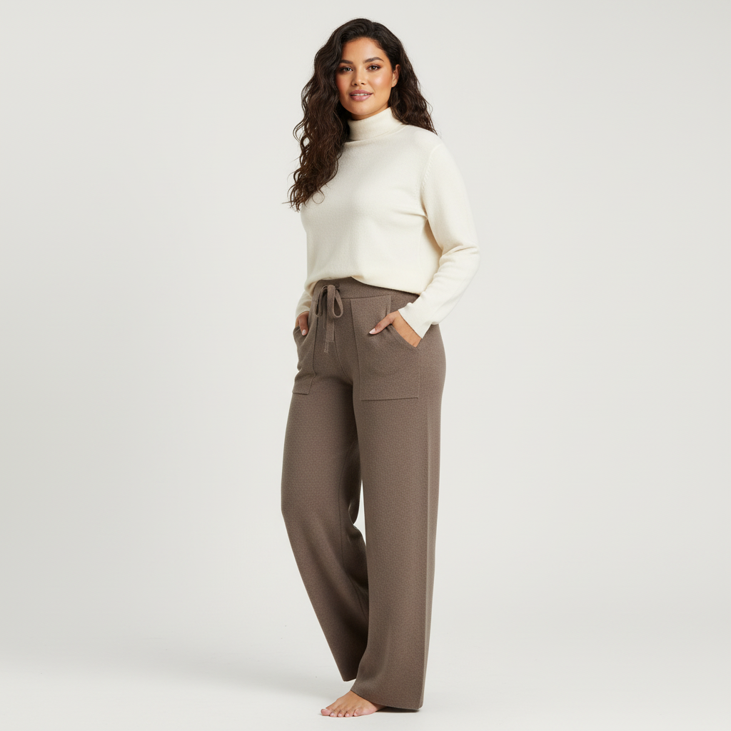 Comfortabele wide-leg dames pantalon – Solène