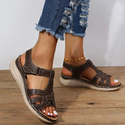 Comfortsandalen met klittenbandsluiting - Eva