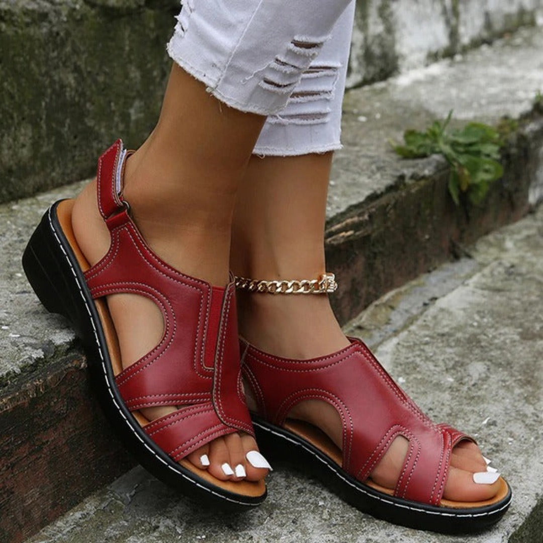 Comfortsandalen met ondersteunende zool - Sophie