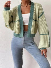 Comfy cropped cardigan – Livia