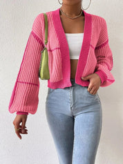 Comfy cropped cardigan – Livia