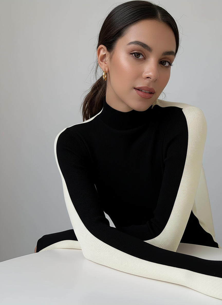 Contrast coltrui met elegante lijnen – Livia