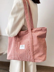Corduroy shopper tas - Nora