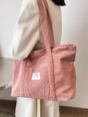 Corduroy shopper tas - Nora