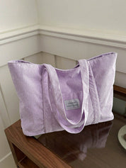 Corduroy shopper tas - Nora