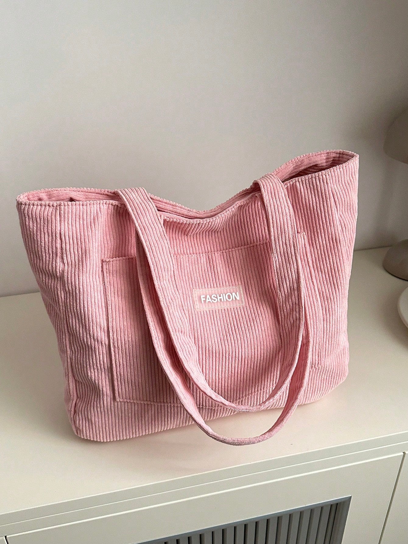 Corduroy shopper tas - Nora