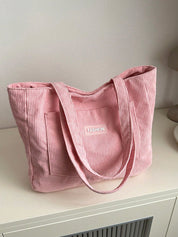 Corduroy shopper tas - Nora