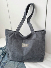 Corduroy shopper tas - Nora