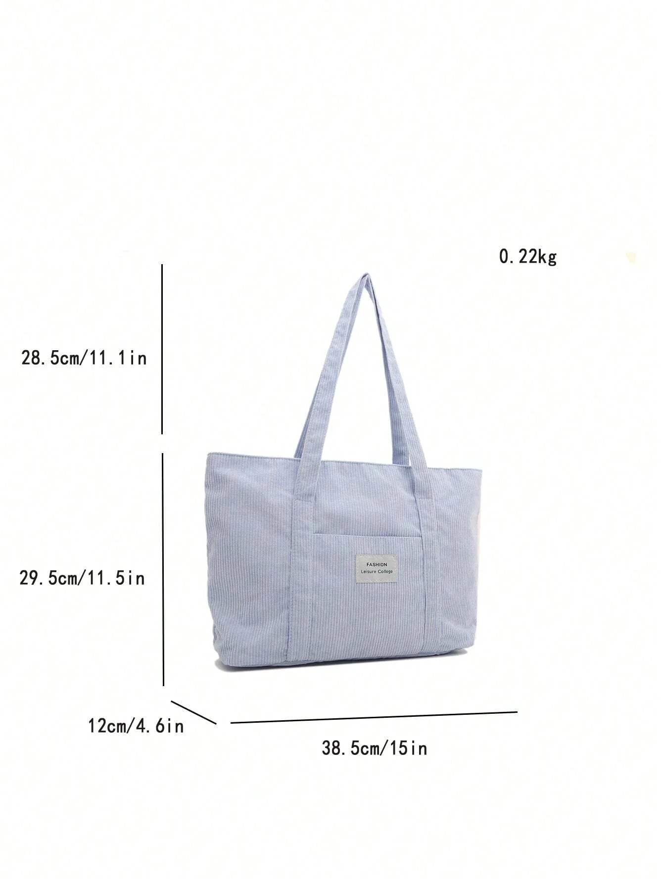 Corduroy shopper tas - Nora