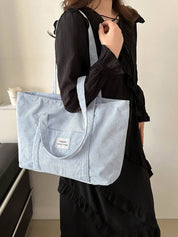 Corduroy shopper tas - Nora