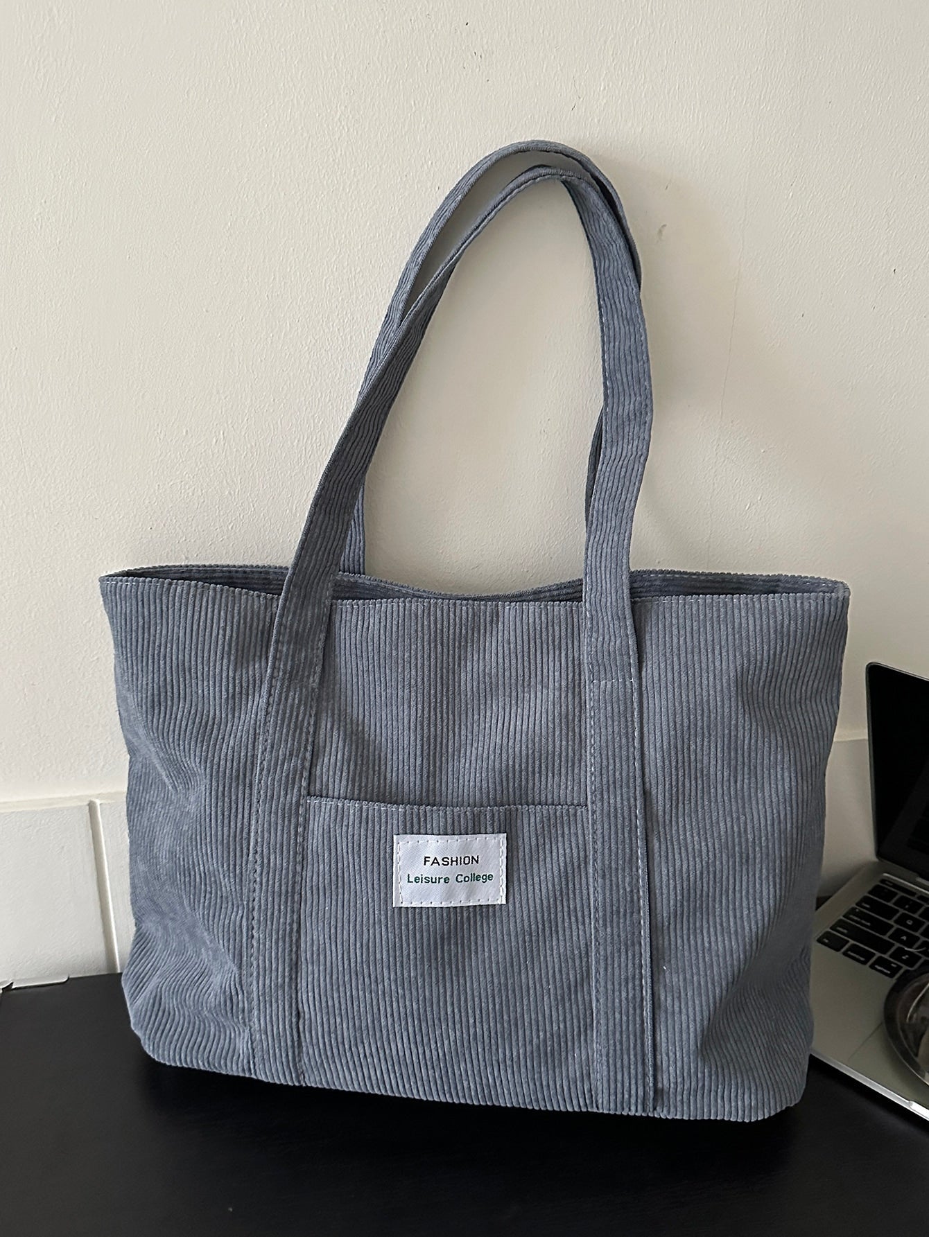 Corduroy shopper tas - Nora