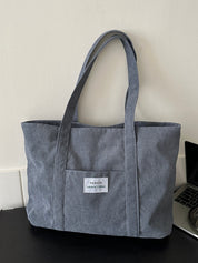 Corduroy shopper tas - Nora