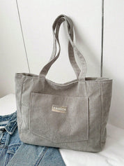 Corduroy shopper tas - Nora