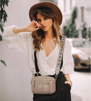 Crossbody tas met sierband - Olivia