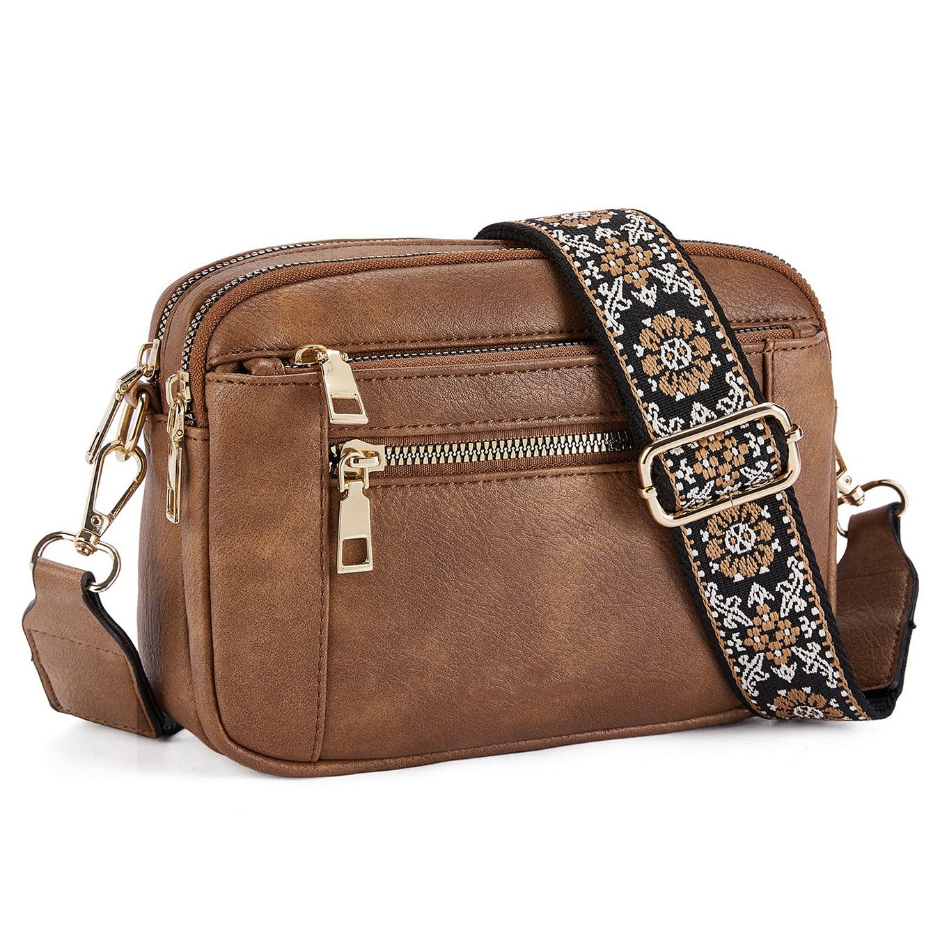 Crossbody tas met sierband - Olivia