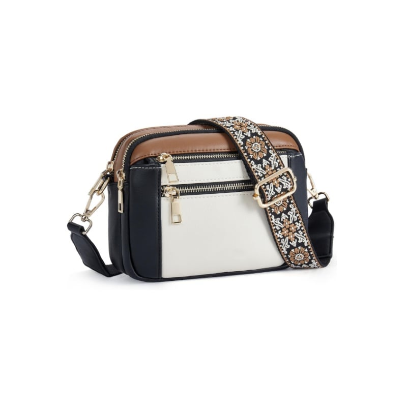 Crossbody tas met sierband - Olivia