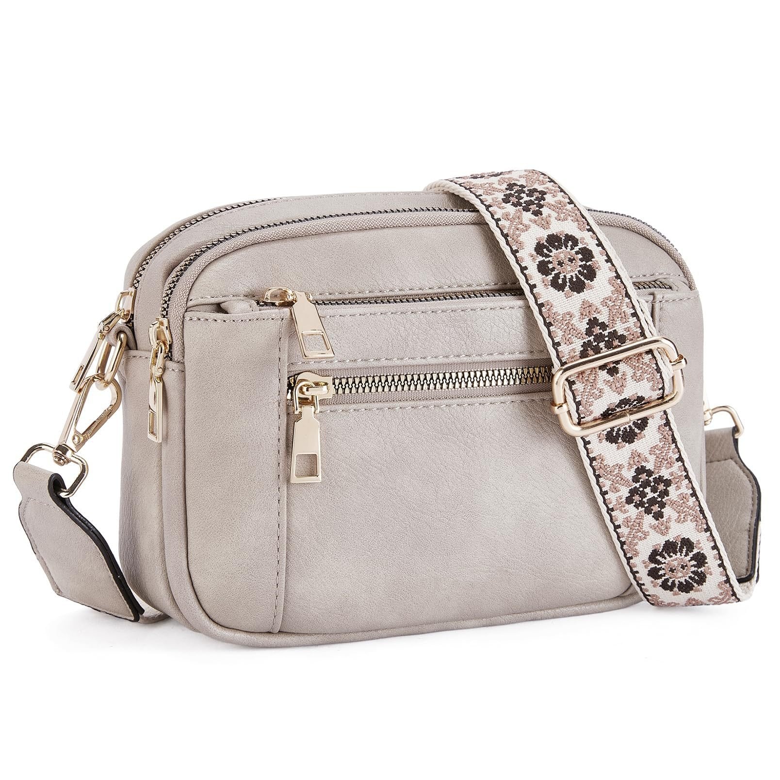 Crossbody tas met sierband - Olivia