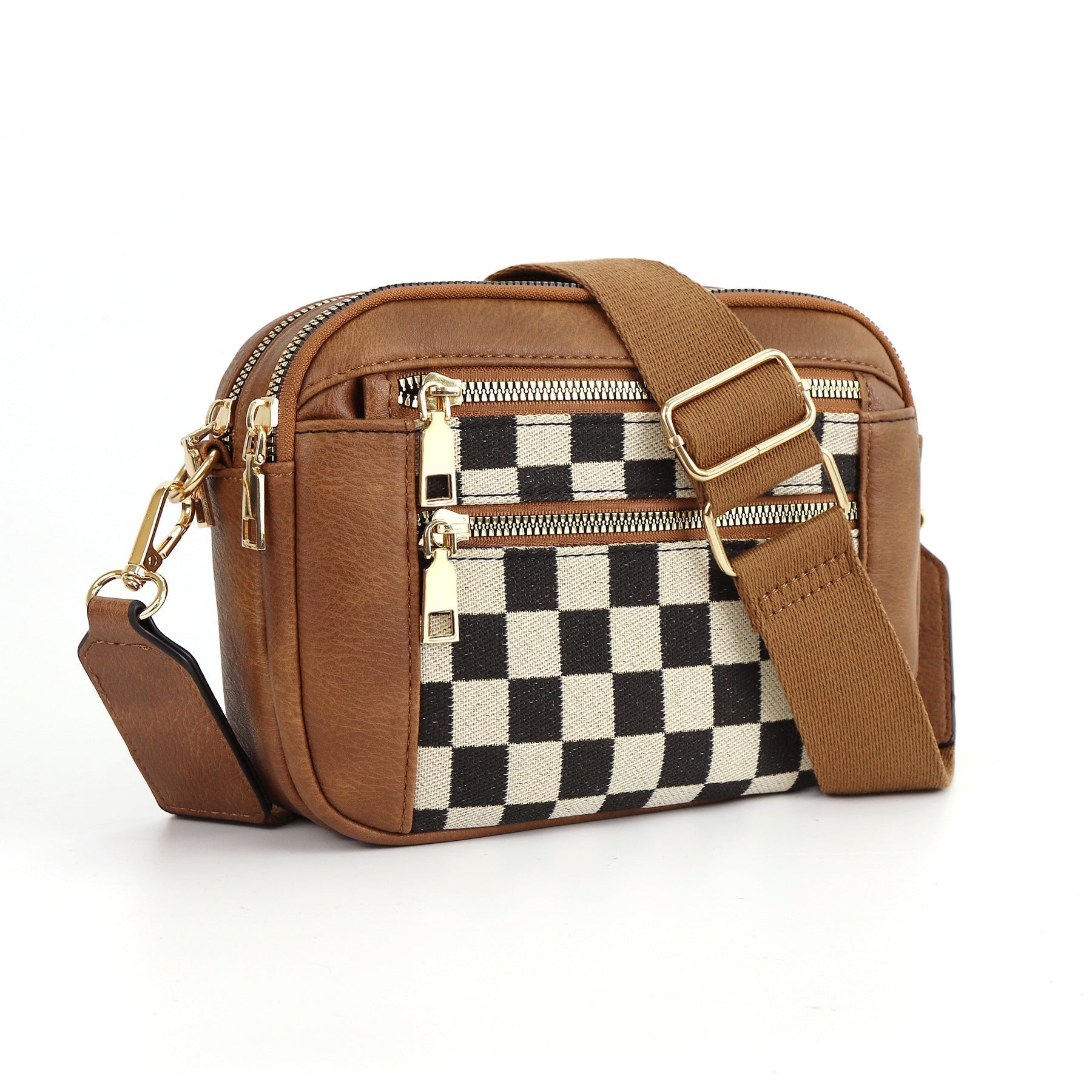 Crossbody tas met sierband - Olivia