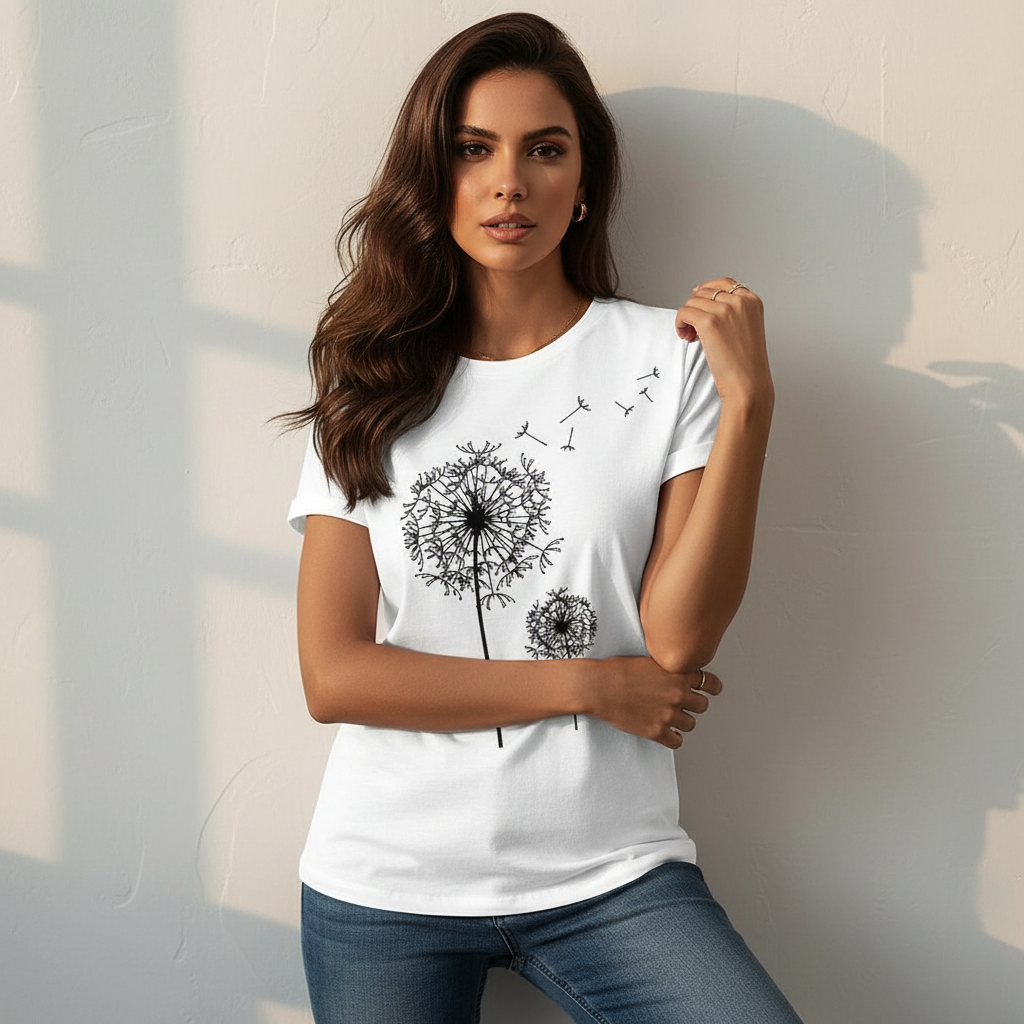 comfortabele en stijlvolle basic T-shirt voor dagelijks gebruik.