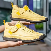 Dames Casual Sneakers – Veters en Klittenbandsluiting