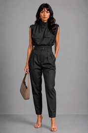 Elegant utility jumpsuit - Victoria