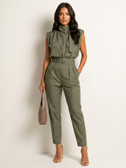 Elegant utility jumpsuit - Victoria