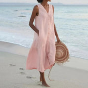 Airy beach dress with timeless charm - Sophie