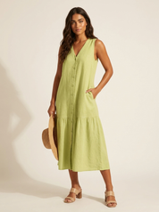 Airy beach dress with timeless charm - Sophie