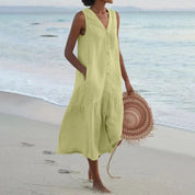 Airy beach dress with timeless charm - Sophie