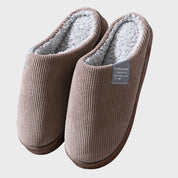 Dames Pantoffels – Zacht Gevoerd Instapmodel met Dikke Zool