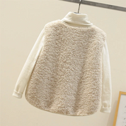Dames Teddy Gilet – Mouwloos met Knopen en Voorzakken