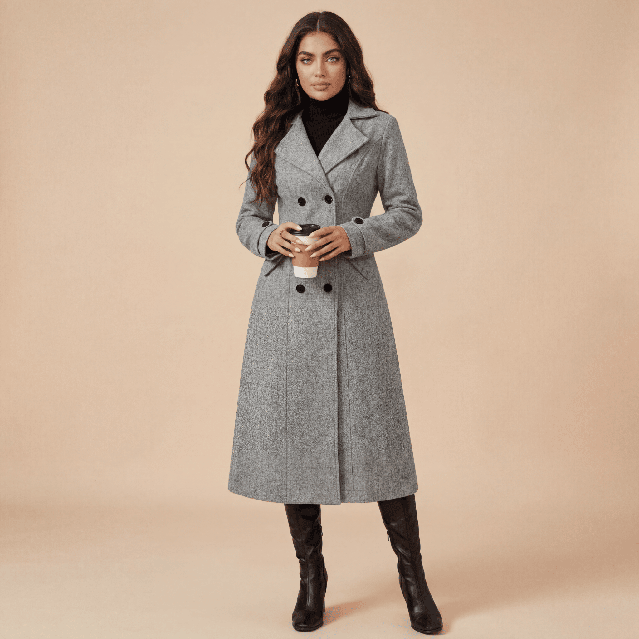 elegante en stijlvolle jas met klassieke uitstraling voor een tijdloze en verfijnde look.