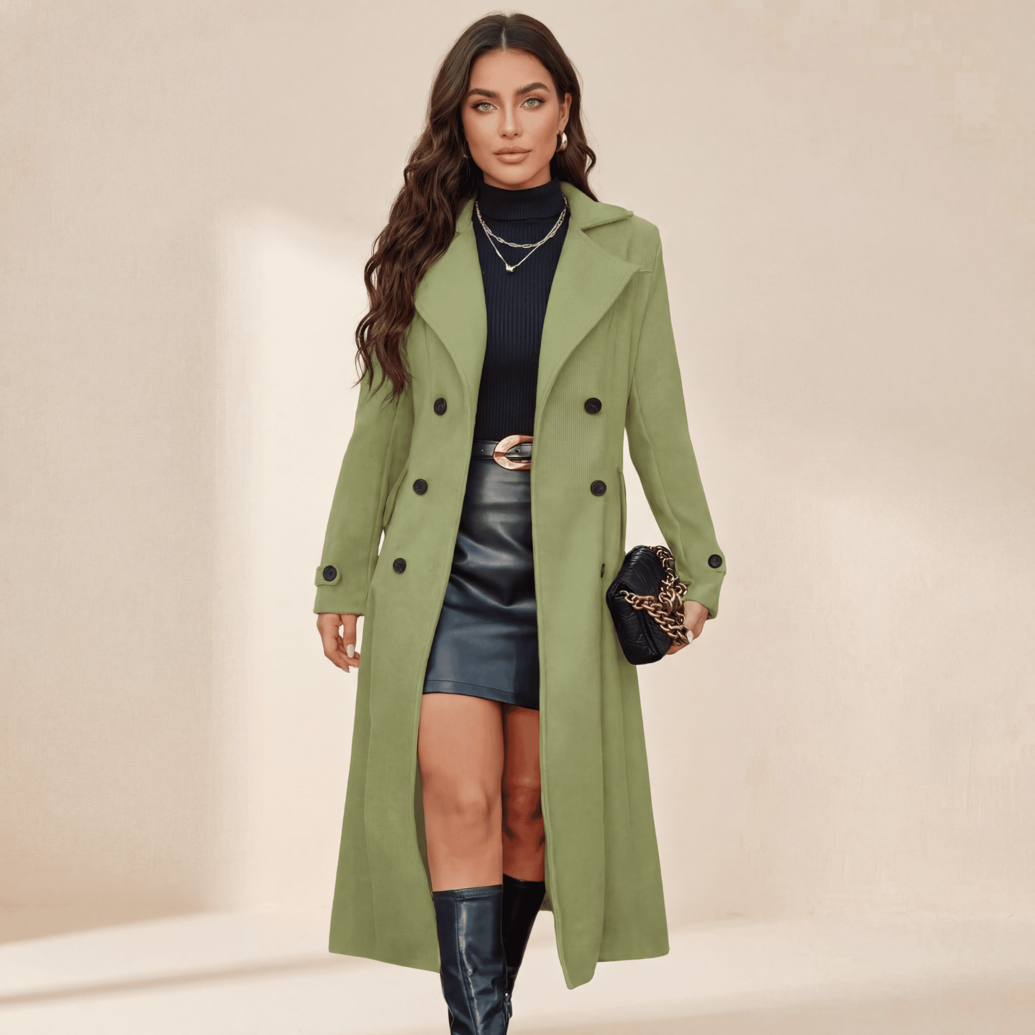 elegante en stijlvolle jas met klassieke uitstraling voor een tijdloze en verfijnde look.