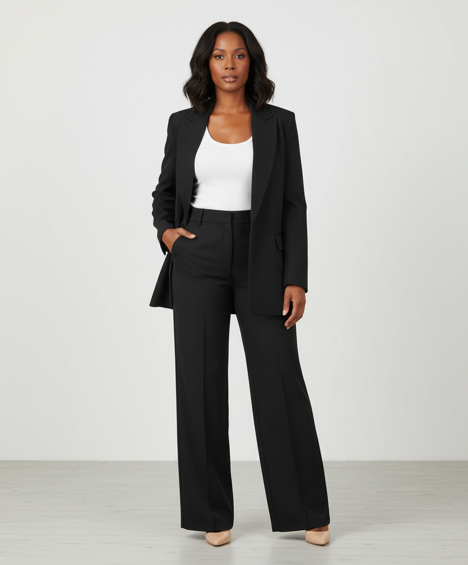 Women's two-piece blazer set