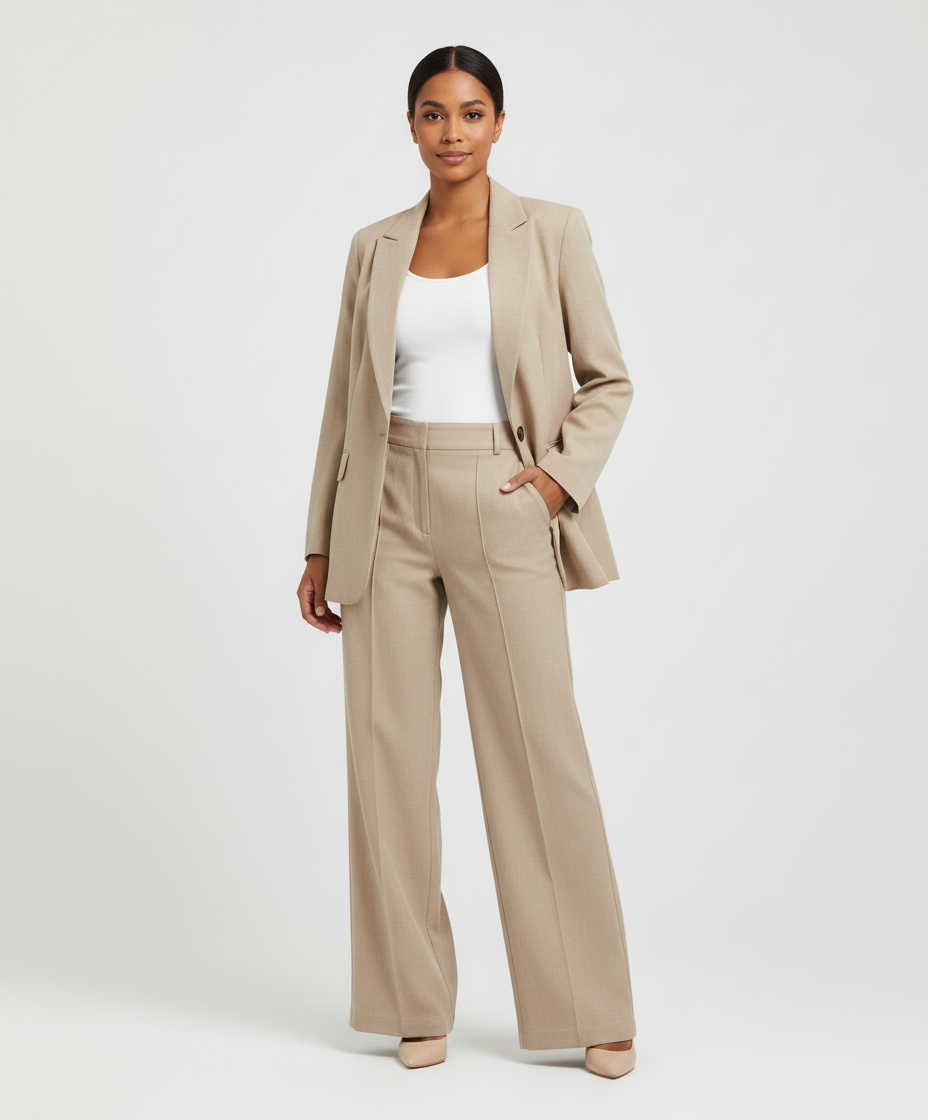 Dames two-piece blazer set