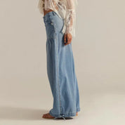 Denim harem jogger dames – Santi