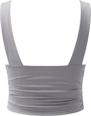 Diep uitgesneden dames top – Mila