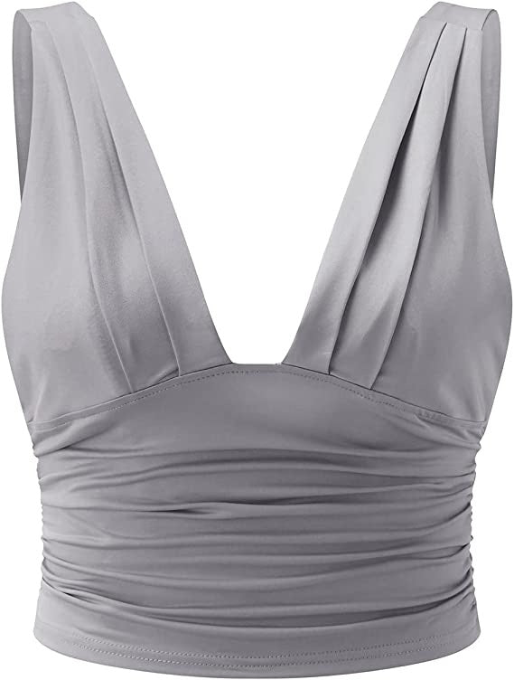 Diep uitgesneden dames top – Mila