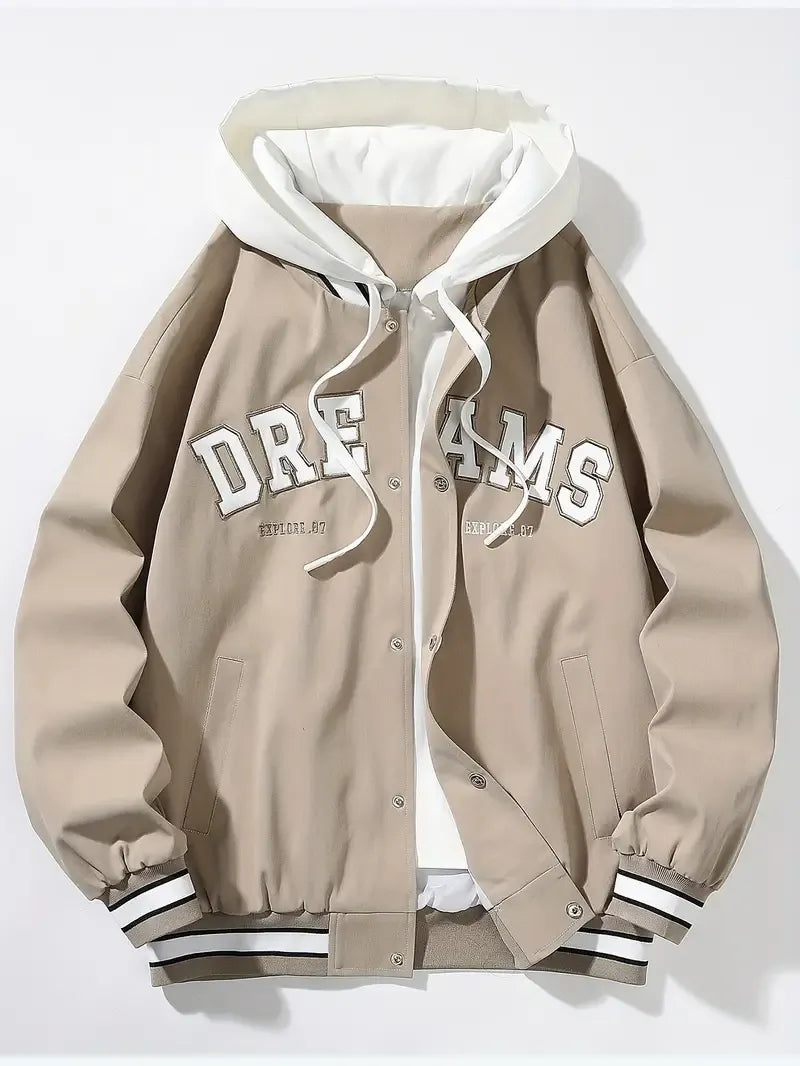 Dream casual hoodie bomber dames – Amélie