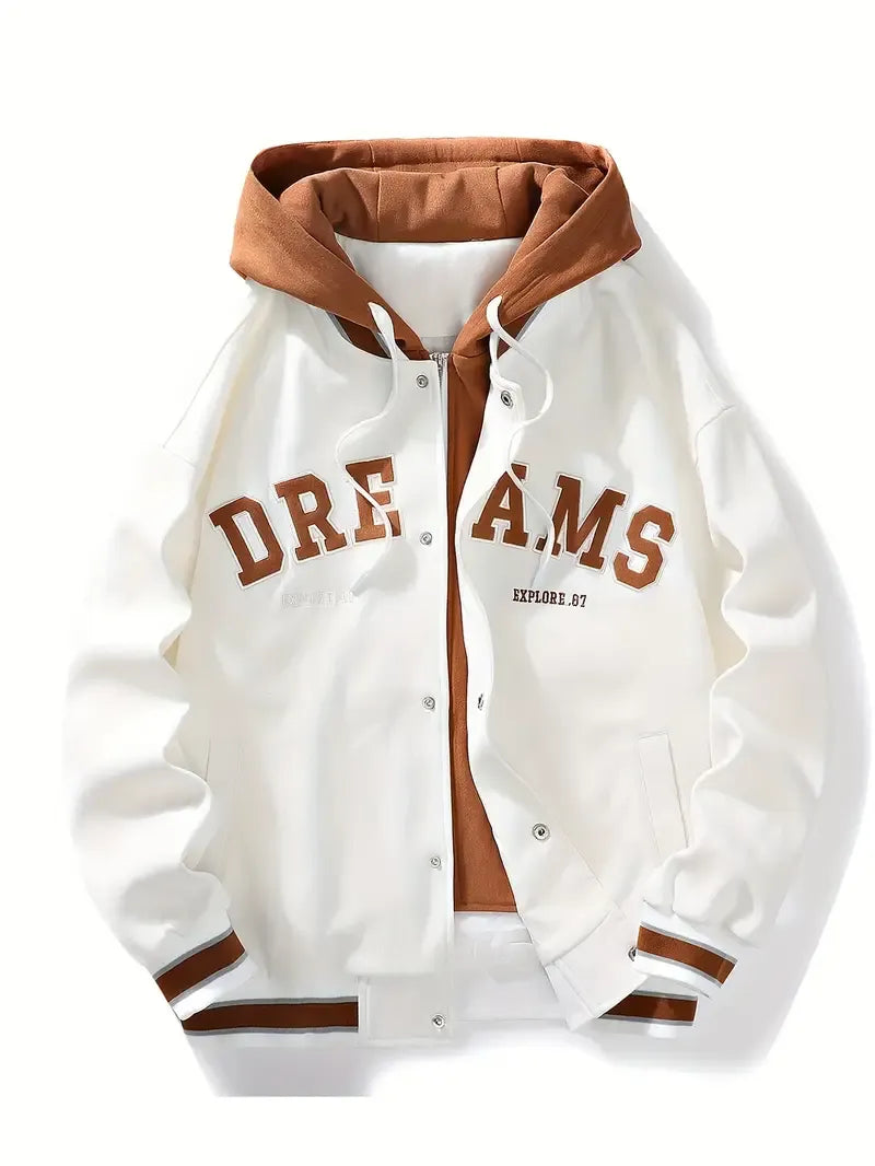 Dream casual hoodie bomber dames – Amélie