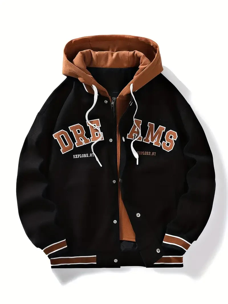 Dream casual hoodie bomber dames – Amélie
